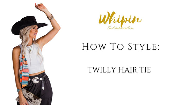 How to Style a Twilly + Coil Hair Tie