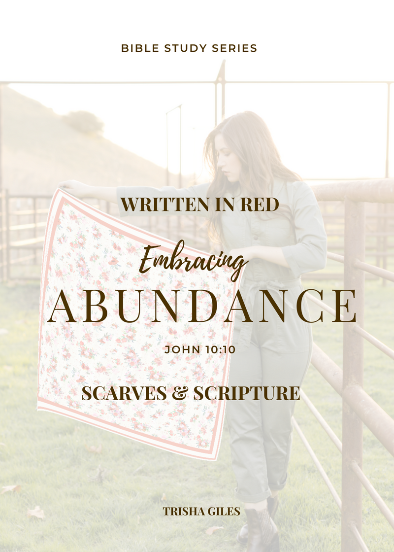 Embracing Abundance: Written in Red Series