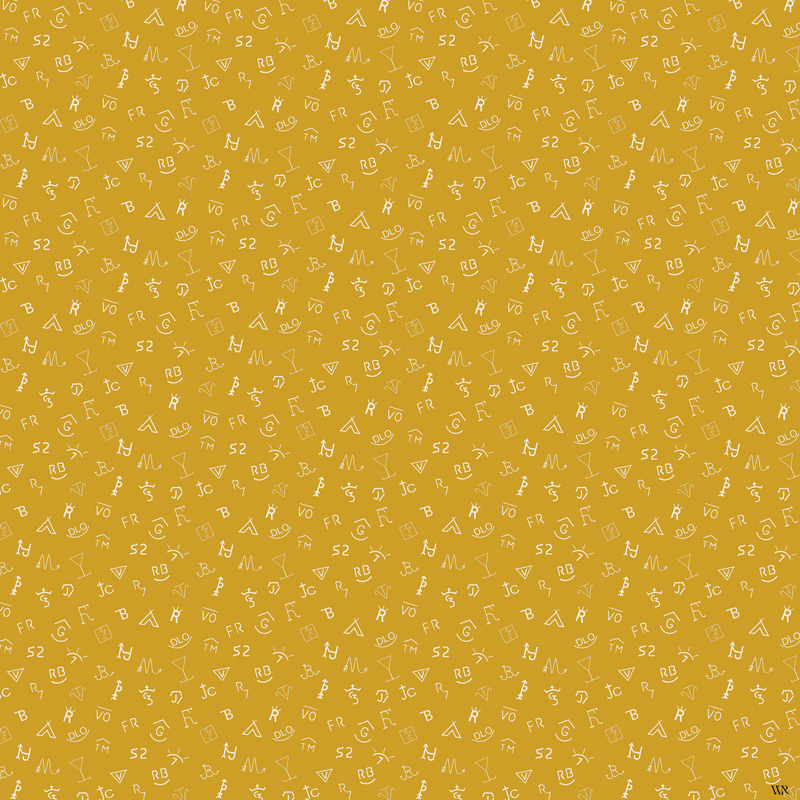 Mustard and Cream Brand Wild Rag