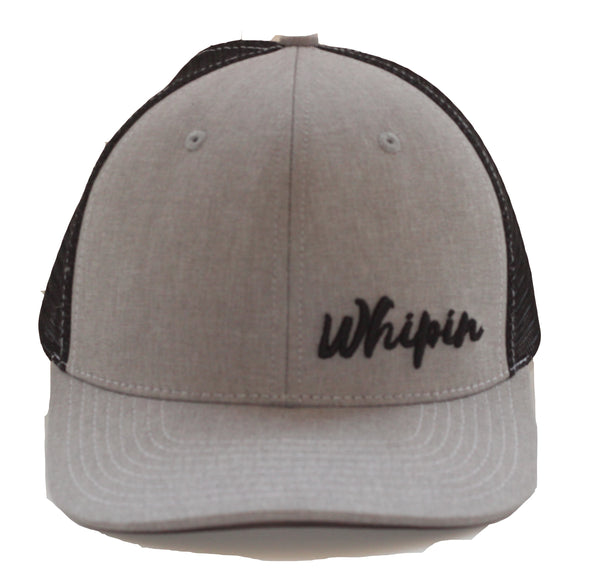 Black mesch cap with 3d logo Whipin Wild Rags