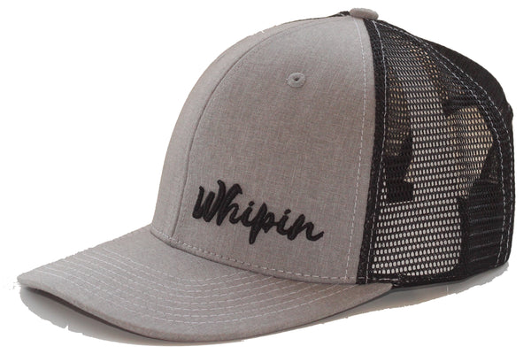 Black Mesh Whipin Cap